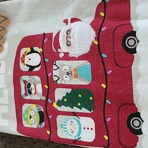 BUNDLE OF 2 HOLIDAY CHRISTMAS "HELLO SNOW" KITCHEN TOWELS
